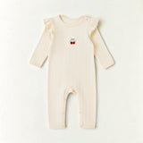 Knitted Cherry Romper