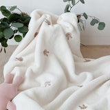 COZY Ultimate Personalised Microfibre Soft Baby Blanket l Bear & Bunny - Cozy Crew Club