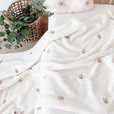 COZY Ultimate Personalised Microfibre Soft Baby Blanket l Bear & Bunny - Cozy Crew Club