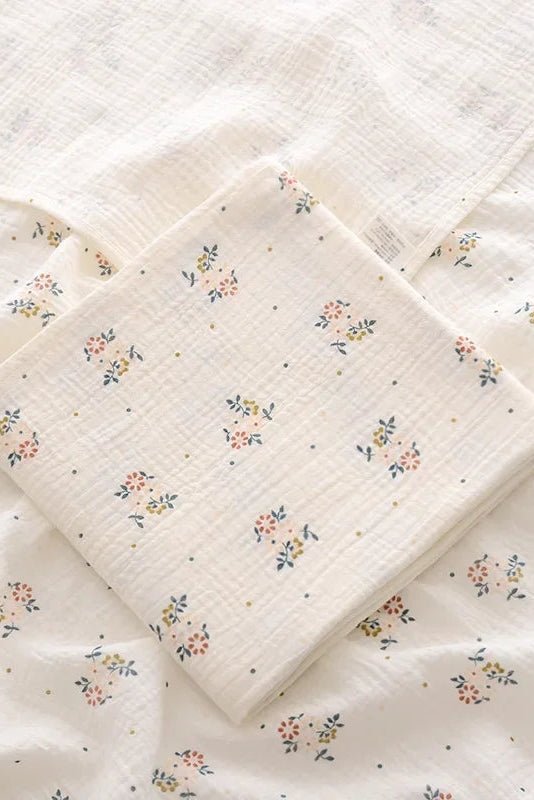In Bloom Muslin Blanket Swaddle - Cozy Crew Club