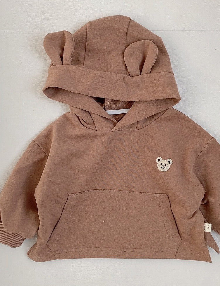 Cozy Nozi Bear Hoodie Cozy Crew Club Jumpers mora-uk.myshopify.com cozy-nozi-bear-hoodie Brown / 0-6 M CNBH06B 10off, 20off, allproducts, baby, bear, bear collection, bear print, BFCM-50, BFCM20, china, CHRISTMAS20, clothing, hooded, hoodie, hoody, leisure, new in, nonpersonalised, PADDY33, tracksuit, WINTER40, zero
