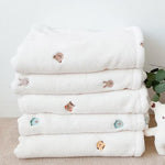 COZY Ultimate Personalised Microfibre Soft Baby Blanket l Bear & Bunny - Cozy Crew Club