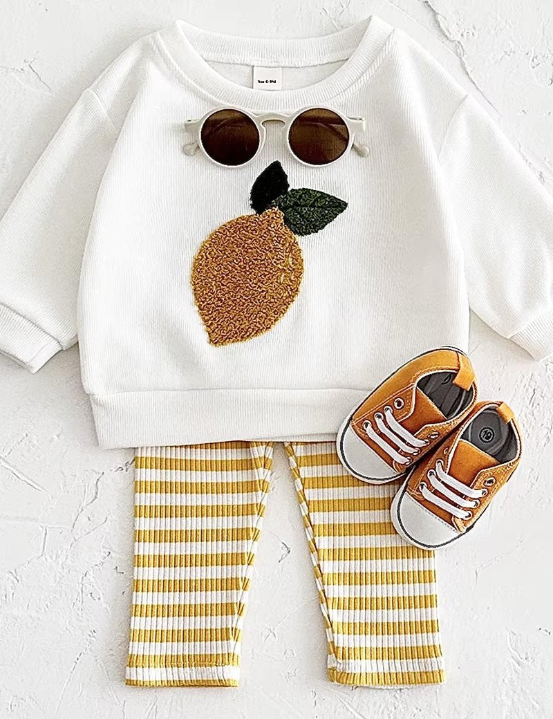 COZY Lemon | Sweatshirt + Leggings - Cozy Crew Club