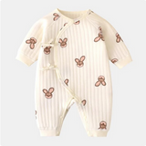 The Bunny Boucle Wrap Baby Grow Romper