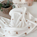 COZY Ultimate Personalised Microfibre Soft Baby Blanket l Bear & Bunny - Cozy Crew Club