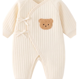 The Cozy Pink Boucle Baby Bear & Strawberry Personalised Gift Box