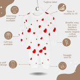 Love Heart Bamboo & Organic Cotton Two-Piece Set Long Sleeve Pyjamas