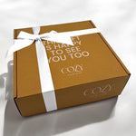 The VIP Cozy Boucle Baby Bear Personalised Gift Box - Cozy Crew Club