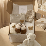The VIP Cozy Boucle Baby Bear Personalised Gift Box