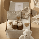 The VIP Cozy Boucle Baby Bear Personalised Gift Box - Cozy Crew Club