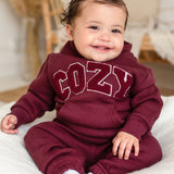 COZY Mini Tracksuit Burghundy