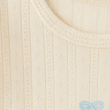 Knitted Cherry Romper