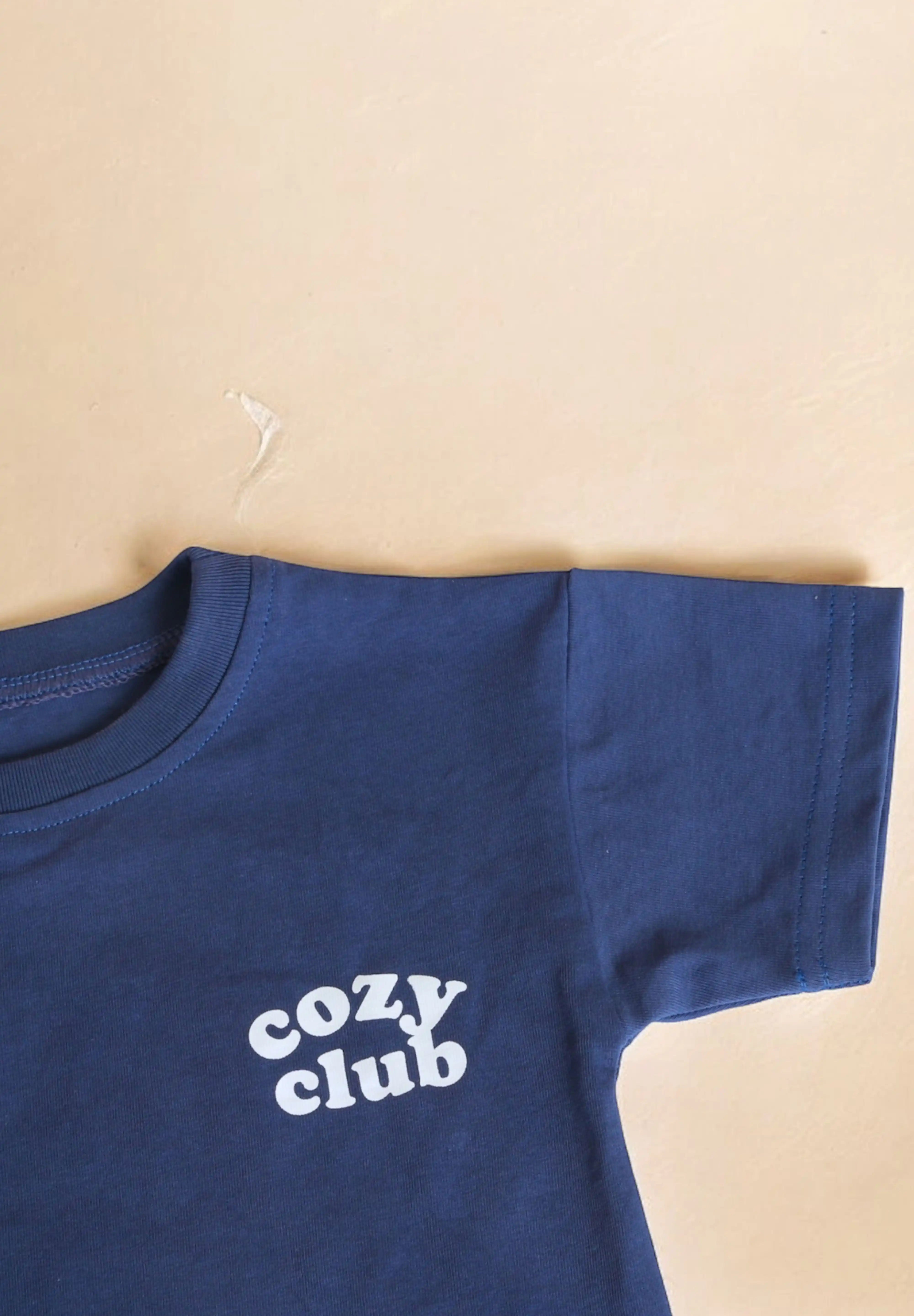 Cozy Crew Club Graphic Tee - Navy Cozy Crew Club T-Shirts mora-uk.myshopify.com cozy-crew-club-midnight-graphic-tee   All Products, aw25, BFCM-NEW20, CHILDSPLAY, navy, nonpersonalised, PADDY33, TOPS, ultracozy, whatnot, wholesale, wholesale-int  Cozy Crew Club Graphic Tee - Navy Cozy Crew Club T-Shirts mora-uk.myshopify.com cozy-crew-club-midnight-graphic-tee   All Products, aw25, BFCM-NEW20, CHILDSPLAY, navy, nonpersonalised, PADDY33, TOPS, ultracozy, whatnot, wholesale, wholesale-int