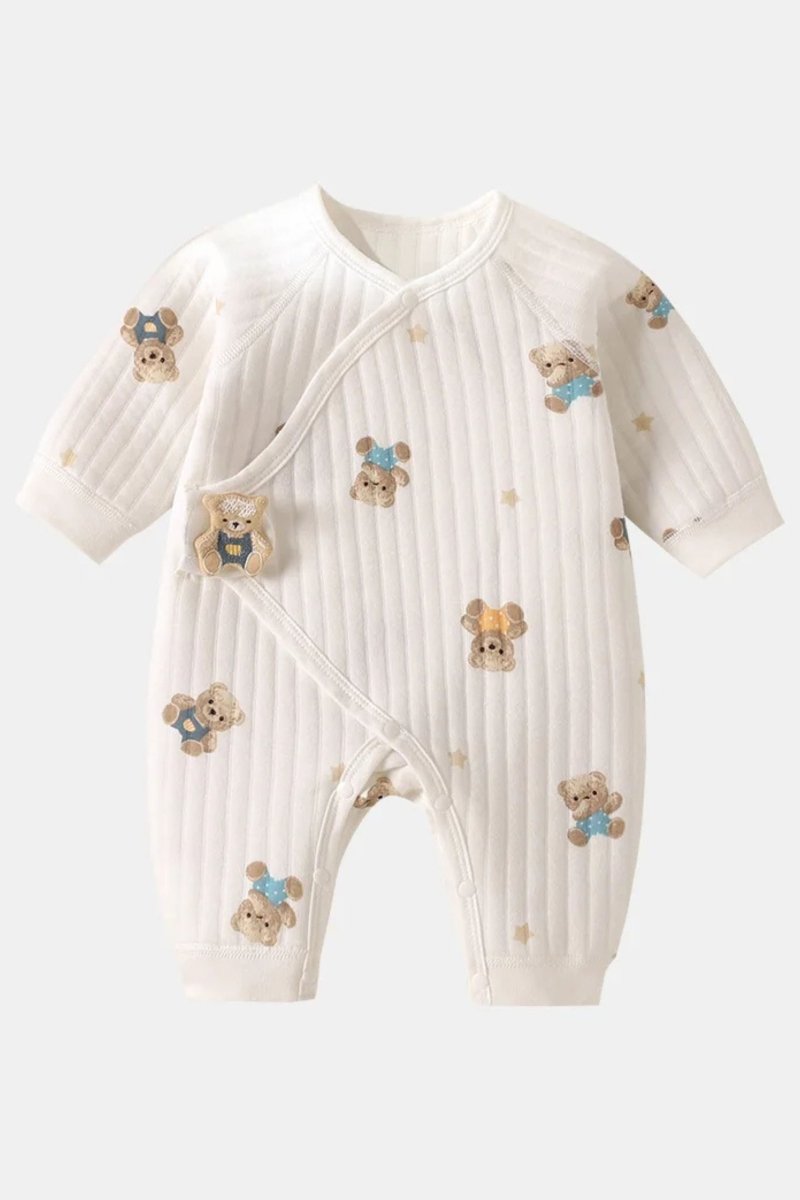 The Cozy Blue Boucle Baby Bear & Charming Bear Personalised Gift Box - Cozy Crew Club