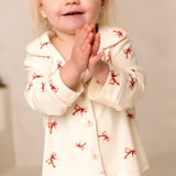 Mini COZY Rosy Ribbon Pyjamas