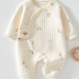 The Cozy Pink Boucle Baby Bear & Rainbow Personalised Gift Box - Cozy Crew Club