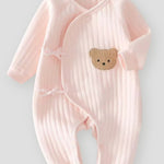 The Cozy Pink Boucle Baby Bear & Rainbow Personalised Gift Box - Cozy Crew Club