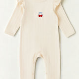 Knitted Cherry Romper