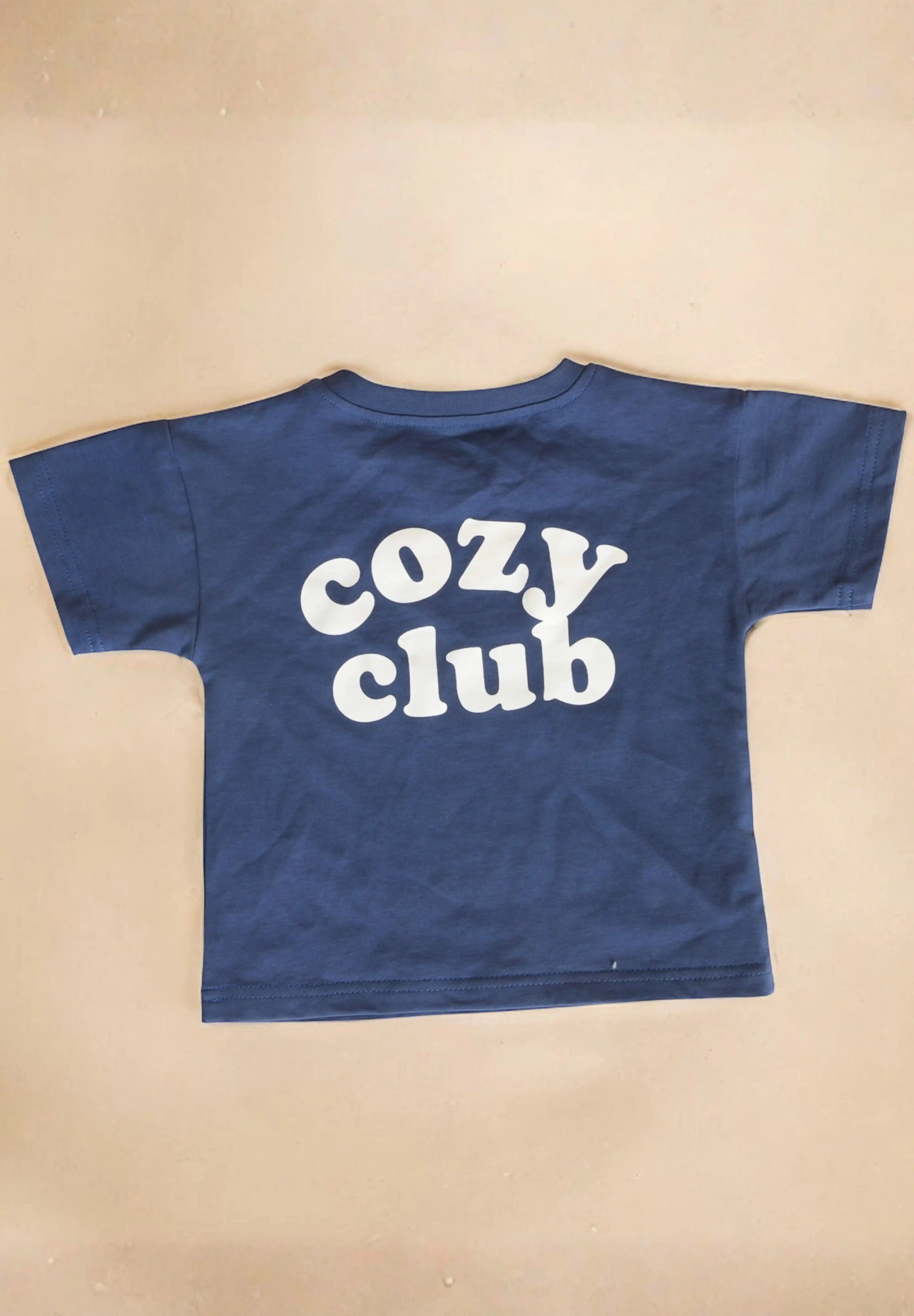 Cozy Crew Club Graphic Tee - Navy Cozy Crew Club T-Shirts mora-uk.myshopify.com cozy-crew-club-midnight-graphic-tee   All Products, aw25, BFCM-NEW20, CHILDSPLAY, navy, nonpersonalised, PADDY33, TOPS, ultracozy, whatnot, wholesale, wholesale-int  Cozy Crew Club Graphic Tee - Navy Cozy Crew Club T-Shirts mora-uk.myshopify.com cozy-crew-club-midnight-graphic-tee   All Products, aw25, BFCM-NEW20, CHILDSPLAY, navy, nonpersonalised, PADDY33, TOPS, ultracozy, whatnot, wholesale, wholesale-int
