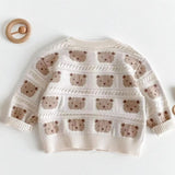 COZY Tonal Bear Cardigan Creme Cozy Crew Club Jumpers mora-uk.myshopify.com cozy-tonal-bear-cardigan-creme   100% cotton, 20off, 33off, 40off, allproducts, almond, baby, baby collection, bear, bear collection, bear print, BFCM-20, BFCM-25, BFCM20, boy, cardigan, CHILDSPLAY, china, clothing, cotton, girl, KNIT, new in, nonpersonalised, PADDY20, zero