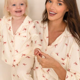 Adult COZY Rosy Ribbon Pyjamas