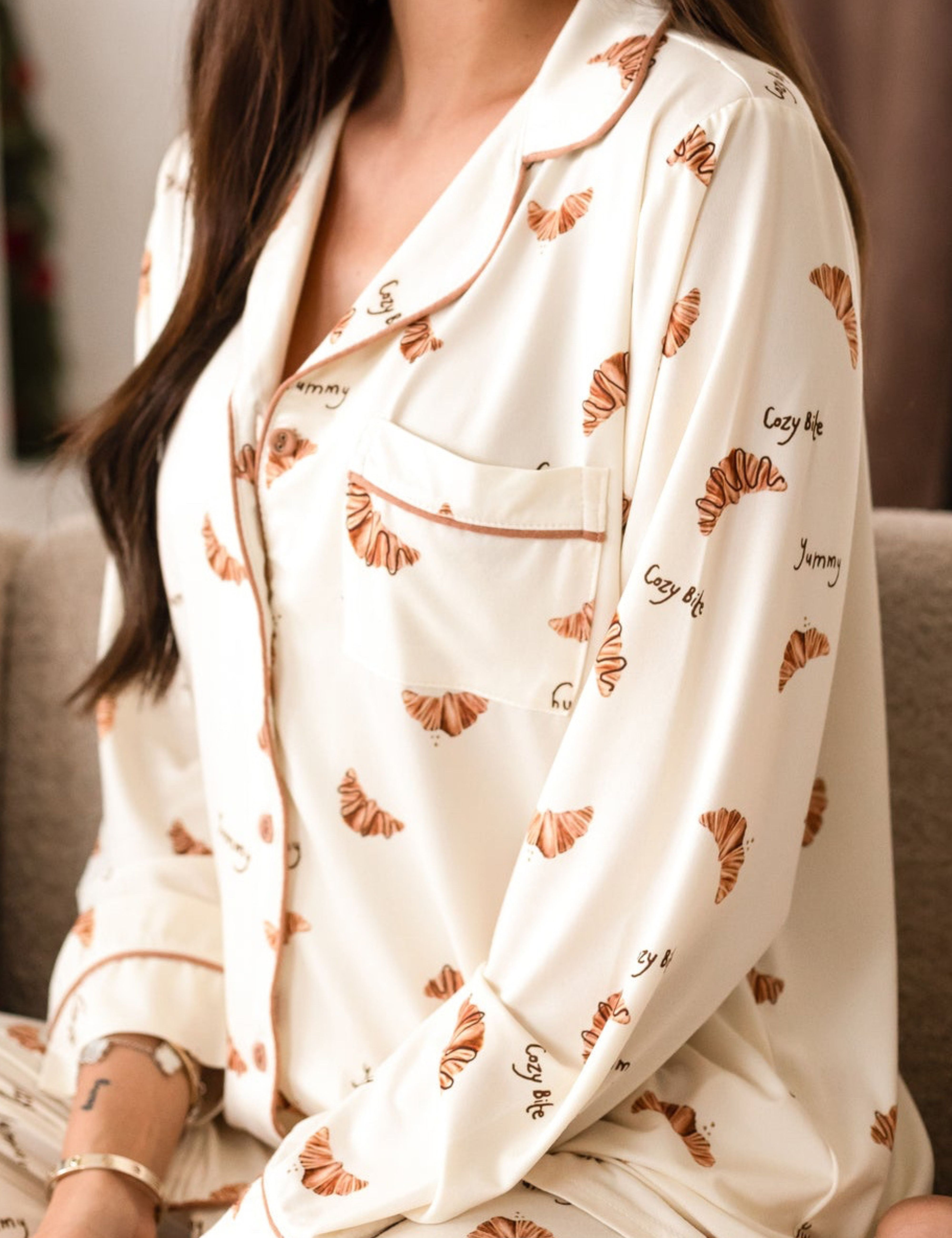 Adult COZY Croissant Club Pyjamas Cozy Crew Club Pyjamas mora-uk.myshopify.com adult-cozy-croissant-club-pyjamas   adult, allproducts, baby pajamas, BFCM-EXTRA20, BFCM-NEW20, CHILDSPLAY, crossiant, embroidery, LINECARD, new in, nightwear, nonpersonalised, PADDY10, pajamas, pj, pjs, pyjamas, soft, specialtag, ultracozy, zero