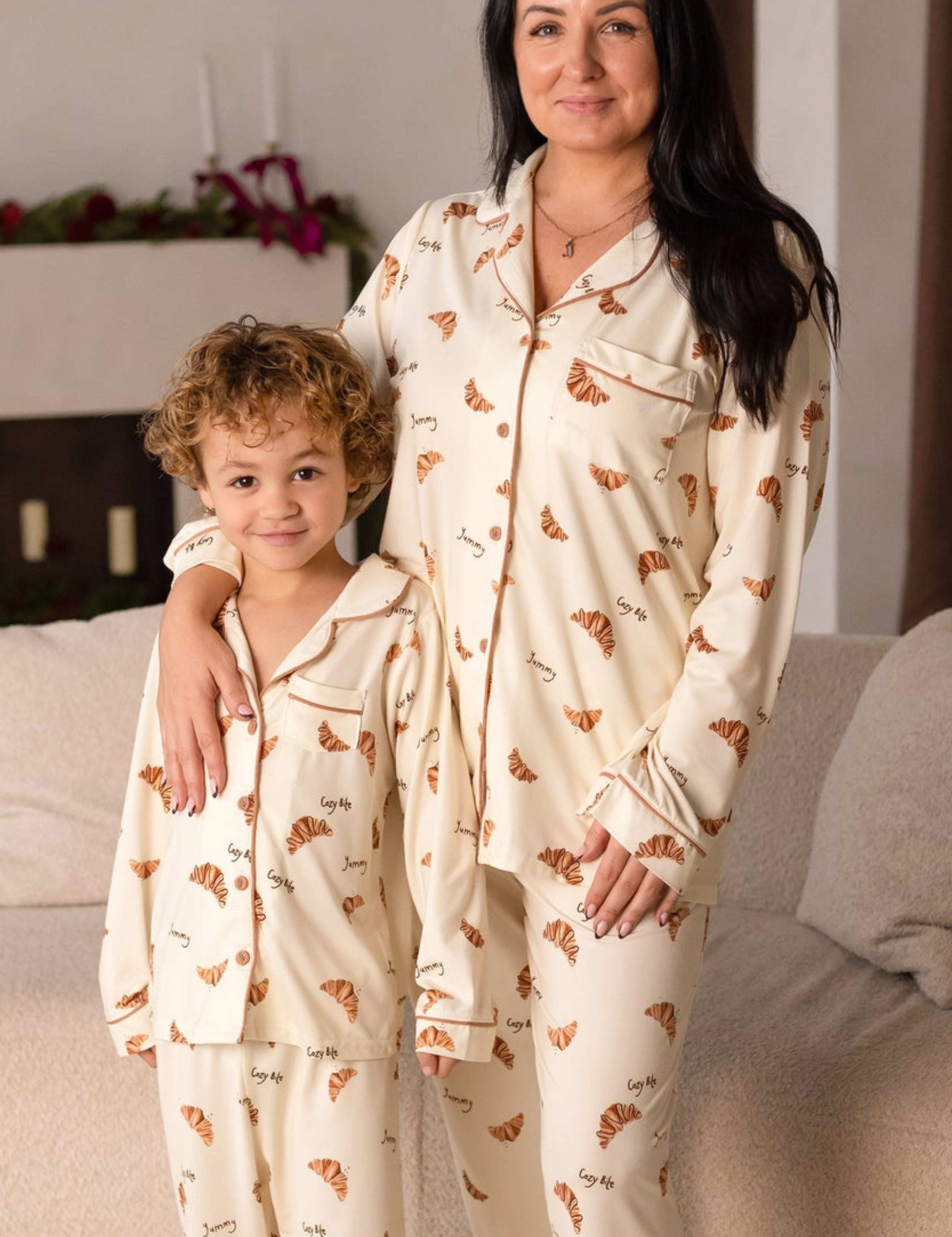 Adult COZY Croissant Club Pyjamas Cozy Crew Club Pyjamas mora-uk.myshopify.com adult-cozy-croissant-club-pyjamas   adult, allproducts, baby pajamas, BFCM-EXTRA20, BFCM-NEW20, CHILDSPLAY, crossiant, embroidery, LINECARD, new in, nightwear, nonpersonalised, PADDY10, pajamas, pj, pjs, pyjamas, soft, specialtag, ultracozy, zero