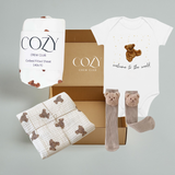 Coffret cadeau personnalisé Cozy Bear Nursery 