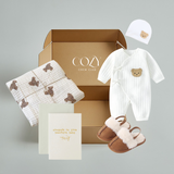 The Cozy Boucle Baby Bear Personalised Gift Box