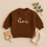 GEMÜTLICHER Grobstrickpullover | Toffee