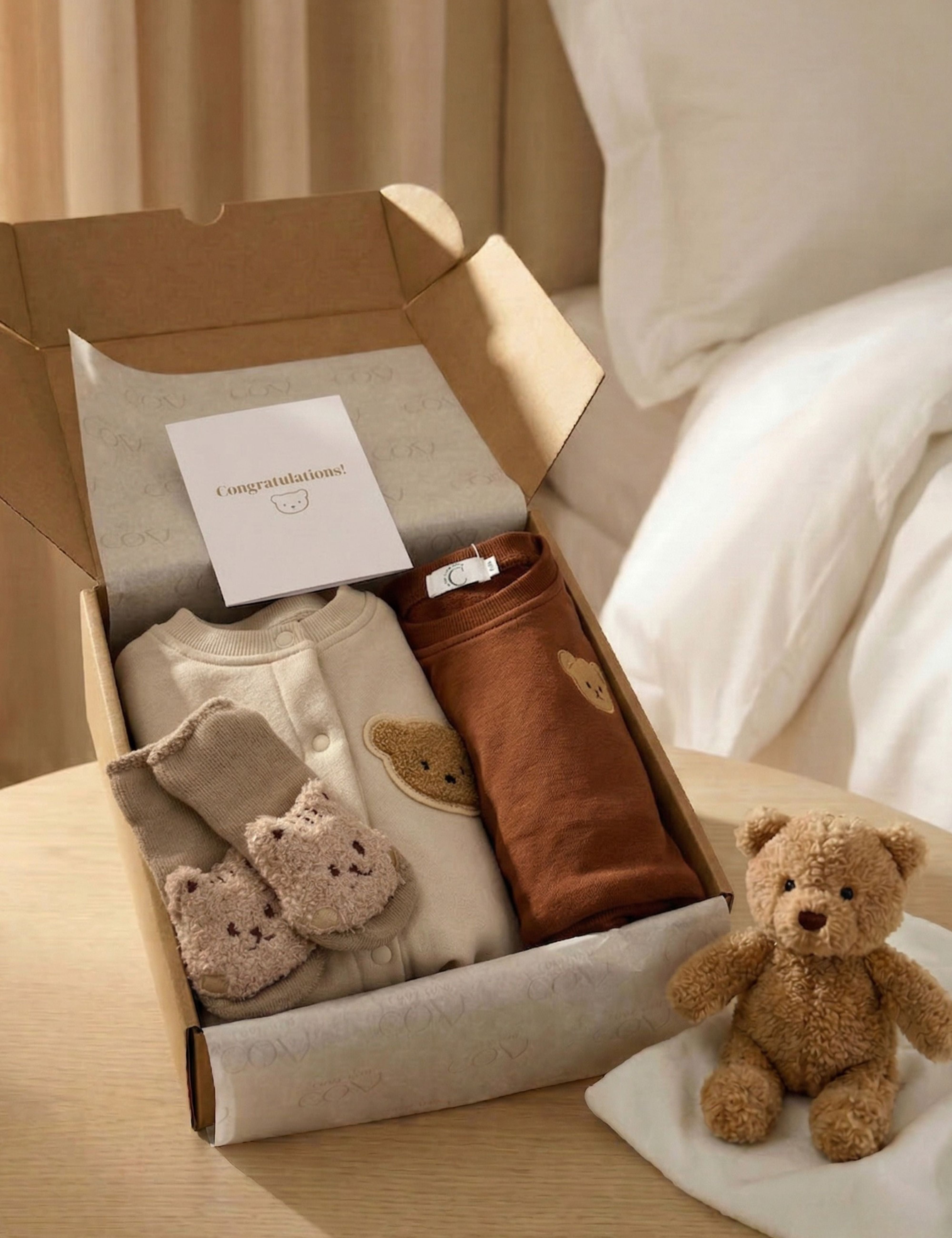 The Cozy Ultimate Bear Tracksuit + Playsuit + Socks Personalised Gift Box Cozy Crew Club OL Gift Sets mora-uk.myshopify.com the-cozy-ultimate-bear-tracksuit-playsuit-personalised-gift-box   20off, al-not-returnable, Baby, bear socks, BFCMGIFT, BFCMGIFT30, birthday, bunny comforter, CHRISTMAS45, embroidery, excludefromwssistock, gift, gift box, gift boxes, gift card, giftbox, gifts, LINECARD, newborn, PADDY10, personalise, personalize, SWADDLE, uk