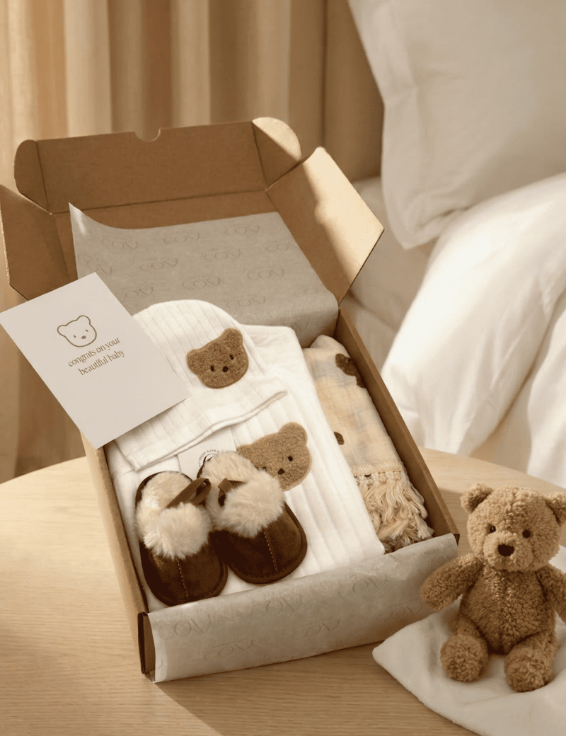 The Cozy Boucle Baby Bear Personalised Gift Box Cozy Crew Club OL Gift Sets mora-uk.myshopify.com the-ultimate-cozy-baby-bear-gift-box   10off, 20off, _upsell_the-bear-blanket, al-not-returnable, Baby, bear socks, BFCM45, BFCMGIFT, birthday, bunny comforter, CHRISTMAS45, embroidery, excludefromwssistock, gift, gift box, gift boxes, gift card, giftbox, gifts, LINECARD, newborn, PADDY10, personalise, personalize, pom pom blanket, romper, SWADDLE, uk