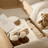 The Cozy Boucle Baby Bear Personalised Gift Box