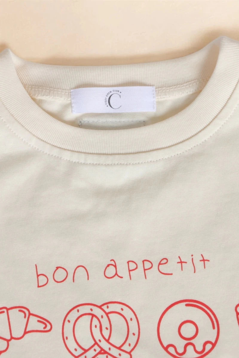 Bon Appetite Cozy Crew Club Tee - Cozy Crew Club