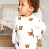 Dreamy Bear Bamboo & Organic Cotton Two-Piece Set Long Sleeve Pyjamas