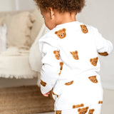 Dreamy Bear Bamboo & Organic Cotton Two-Piece Set Long Sleeve Pyjamas