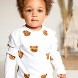 Dreamy Bear Bamboo & Organic Cotton Two-Piece Set Long Sleeve Pyjamas