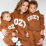 COZY Adult Oversized Hoodie Cozy Crew Club OL Tracksuits mora-uk.myshopify.com cozy-adult-hoodie Brown / S MS-5715-COZ-COZY CCLUB O-BRO 10off, 20off, allproducts, bear, bear collection, bear print, BFCM-20, BFCM-25, BFCM20, CHRISTMAS20, clothing, easter50, happy bear, LINECARD, new in, nonpersonalised, PADDY33, tracksuit, turkey, ultracozy, unisex, WINTER40, zero
