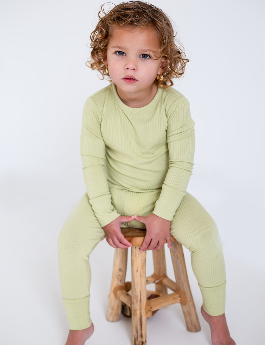 Green Ribbed Bamboo Two-Piece Set Long Sleeve Pyjamas Cozy Crew Club OL Pyjamas mora-uk.myshopify.com green-ribbed-bamboo-two-piece-set-long-sleeve-pyjamas   33off, 60off, allproducts, baby, baby collection, baby pajamas, bamboo, bear, bear collection, bear pyjamas, BFCM-60, BFCM20, china, CHRISTMAS20, clothing, easter50, green, new in, nightwear, organic, pajamas, pjs, pyjamas, ribbed, SSSALE2550, sssalepart50, summersale24, ultracozy, zero