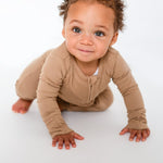 Brown Ribbed Bamboo Zip Sleepsuit One Piece Cozy Crew Club OL Sleepsuits mora-uk.myshopify.com brown-ribbed-bamboo-zip-sleepsuit-one-piece   10off, allproducts, baby, baby collection, bambi, bamboo, bear, bear collection, bear print, brown, camel, china, clothing, easter50, footie, new in, nightwear, organic, ribbed, sleepsuit, summersale24, two way zipper, zero, zip