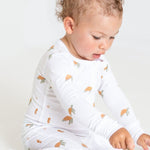 Ocean Bamboo Zip Sleepsuit One Piece - Cozy Crew Club