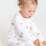 Ocean Bamboo Zip Sleepsuit One Piece - Cozy Crew Club