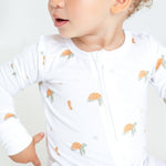 Ocean Bamboo Zip Sleepsuit One Piece - Cozy Crew Club