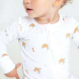 Ocean Bamboo Zip Sleepsuit One Piece - Cozy Crew Club