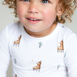 Llama Bamboo Two-Piece Set Long Sleeve Pyjamas - Cozy Crew Club