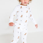 Llama Bamboo Two-Piece Set Long Sleeve Pyjamas - Cozy Crew Club