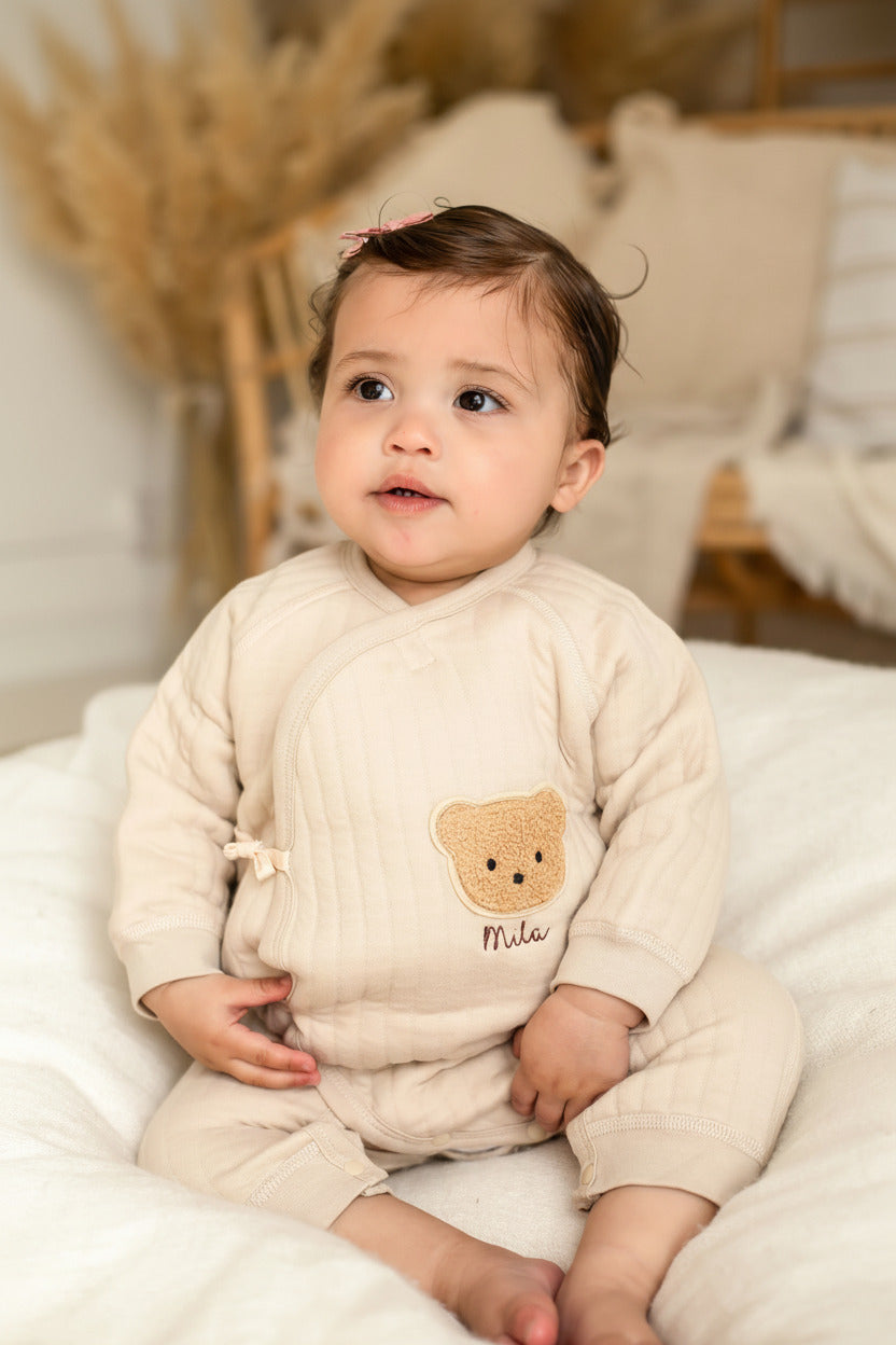 The Teddy Bear Boucle Wrap Baby Grow Romper Cozy Crew Club Rompers mora-uk.myshopify.com teddy-bear-boucle-romper   10off, 20off, baby, baby collection, bear, bear collection, bear print, beautifulbambino, BFCM-20, BFCM-25, BFCM20, boucle, CHILDSPLAY, china, clothing, embroidery, LINECARD, new in, nightwear, nonpersonalised, PADDY10, romper, summersale24, teddy, whatnot, wrap, zero