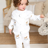 Rocking Horse Bamboo & Organic Cotton Two-Piece Set Long Sleeve Pyjamas