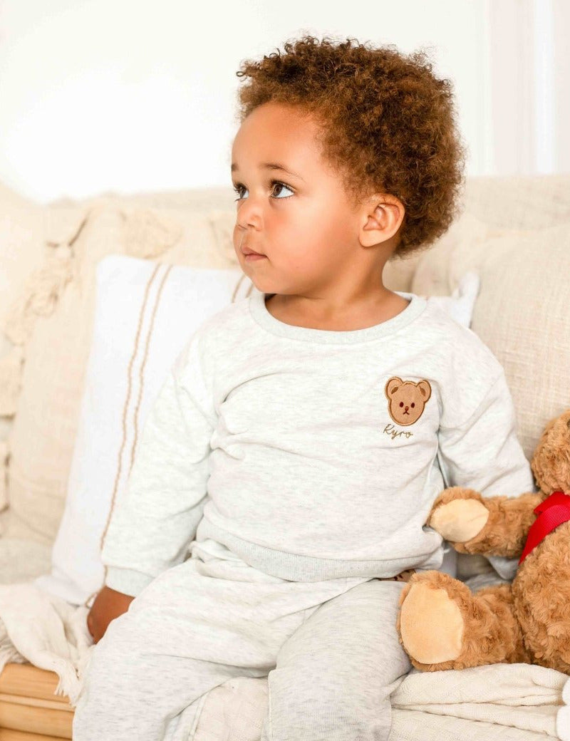 The Bear Colour Tracksuit 100% Cotton - Cozy Crew Club