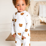 Dreamy Bear Bamboo & Organic Cotton Two-Piece Set Long Sleeve Pyjamas